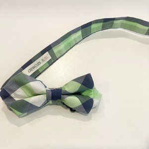 NWOT J. Crew Crew Cuts plaid cotton kid’s bow tie